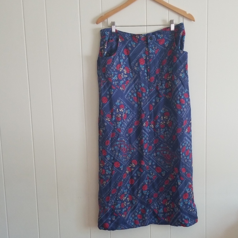 Floor length skirt